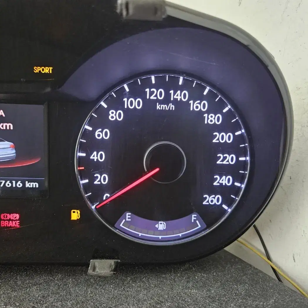 K7 2010년 슈퍼비젼 계기판 94013-3R150 17만Km TPMS