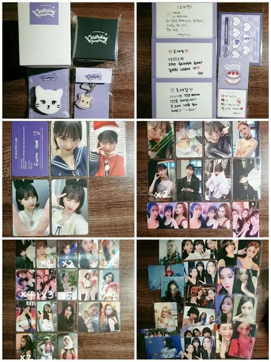 Viviz popup store MD eunha zu zu zu verkaufen in bulk (mit Photocard)