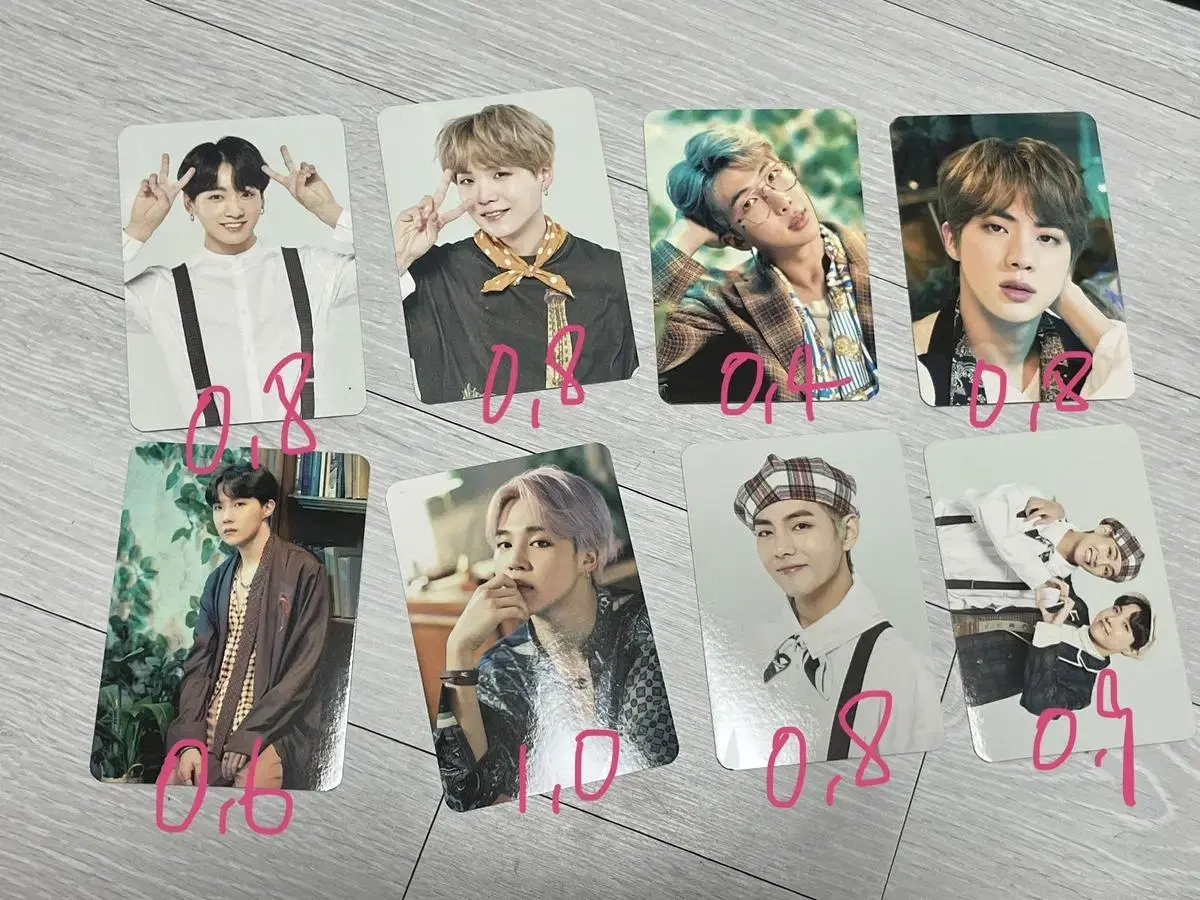 BTS Magic Shop Mini Photocard WTS