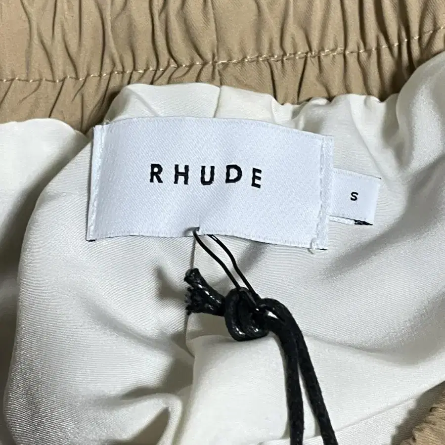 Rhude 루드 반바지 게임쇼츠 s 베이지