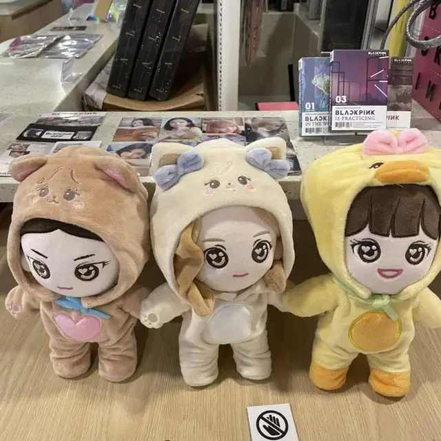 블랙핑크 character plush doll clothes