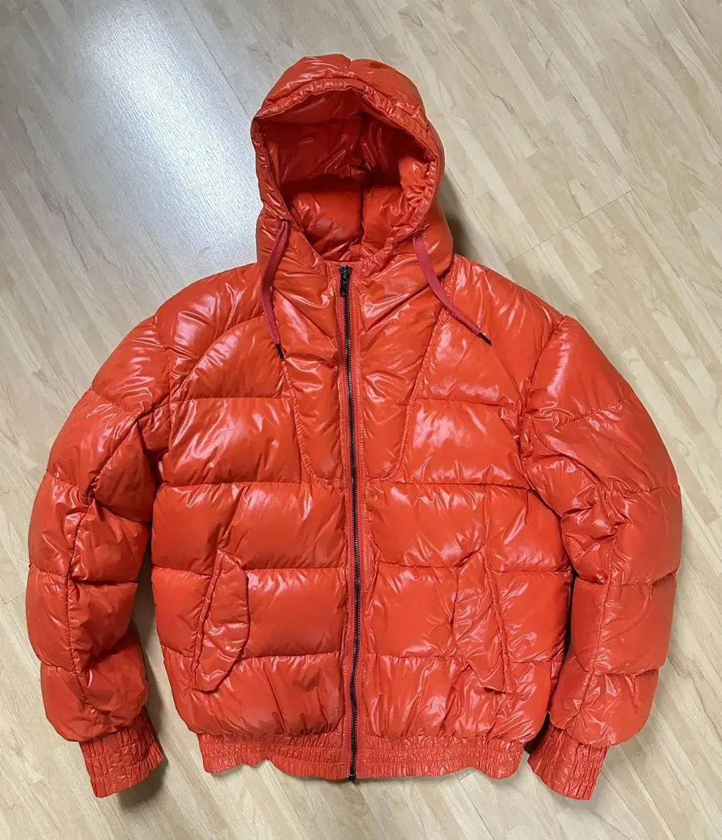 Diesel BlackLabel Down Puffer Jacket Orange