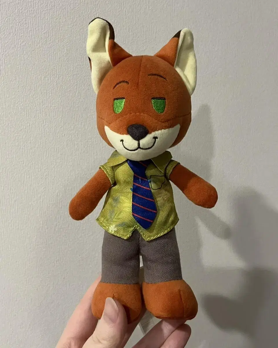 Zootopia Nick Wild Neumoz doll from the Japan Disney Store