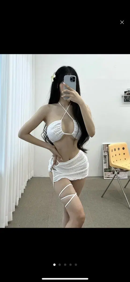 (새상품) 스트랩 비키니 스커트 set 3pcs비키니 휴양지비키니 해외여