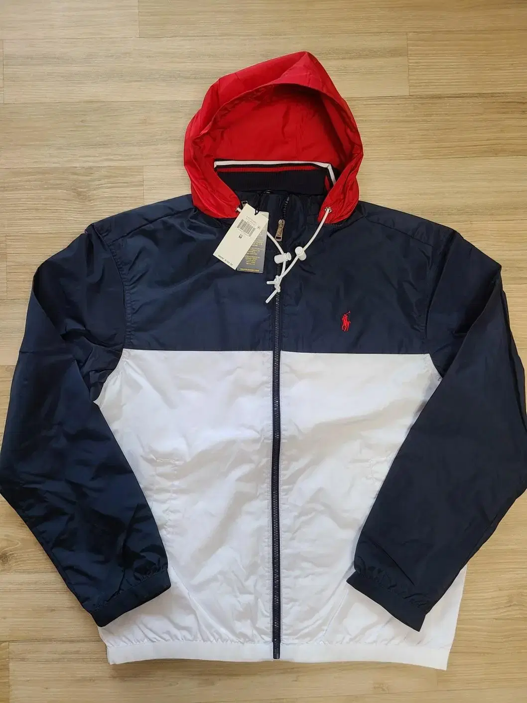 [Genuine/New] Polo Ralph Lauren Block Windbreaker Size M