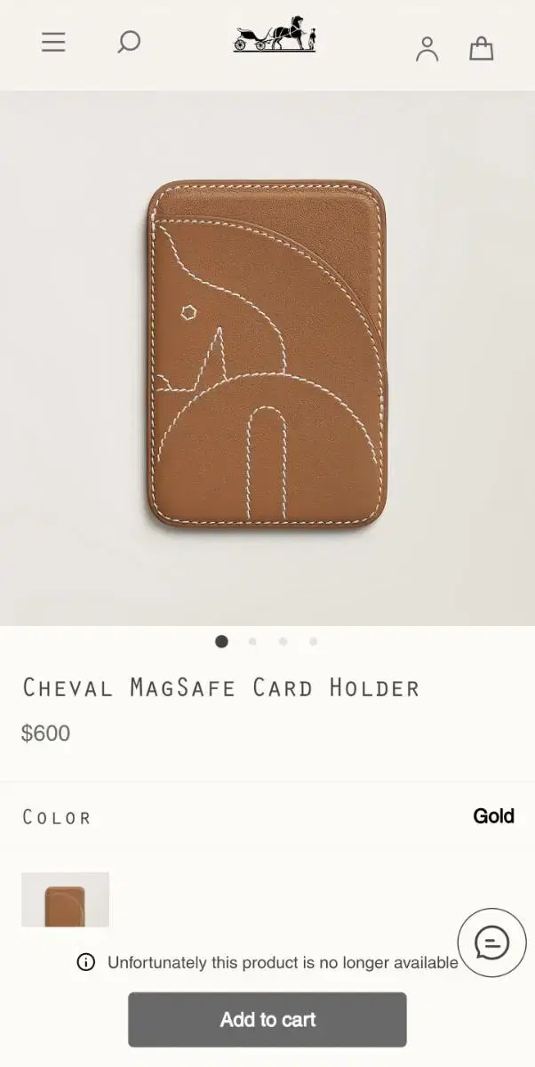 Cheval MagSafe Card Holder