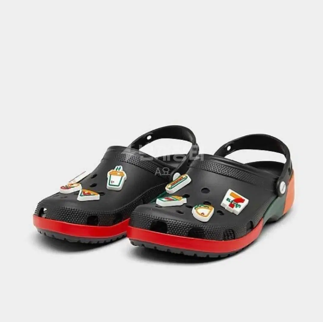 Crocs x Seven Eleven Collaboration Classic Clog Shoes Unisex Sandals