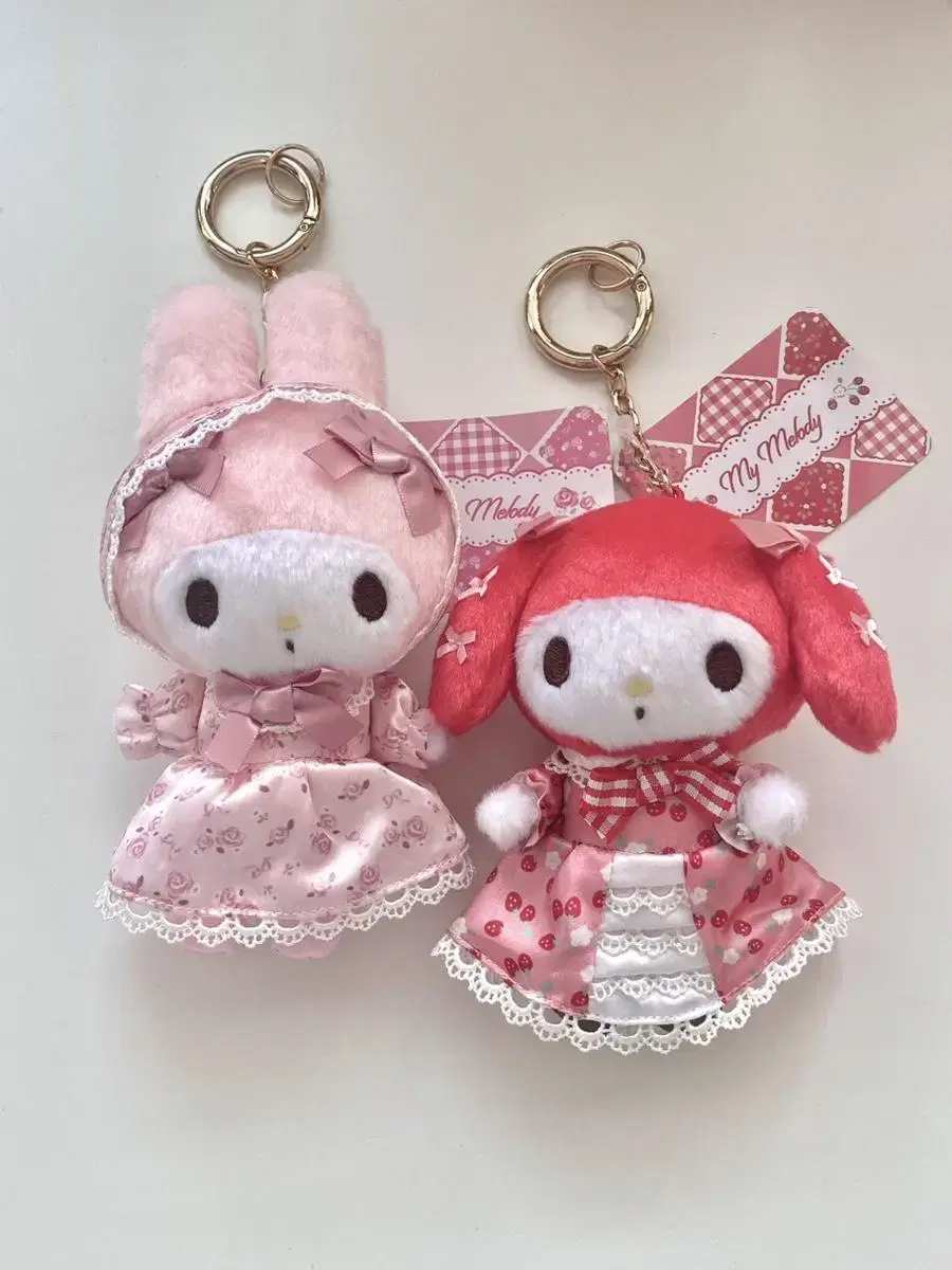 Baro) Sanrio Premium Key Chain My Melody Mascot Doll