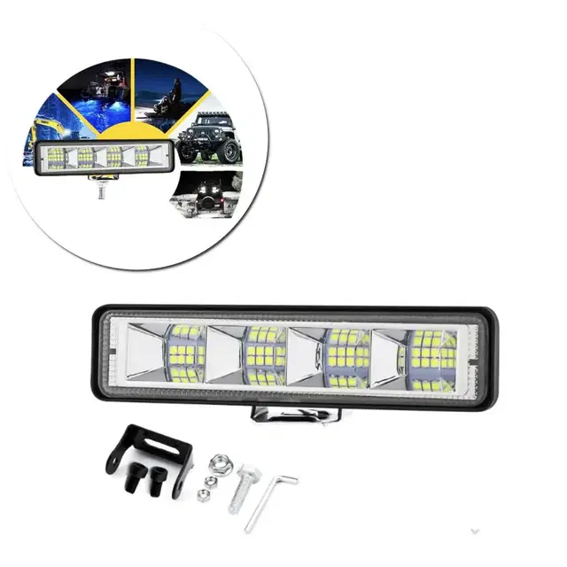 72W 오프로드 장비등 차량등 집중 확산 서치라이트