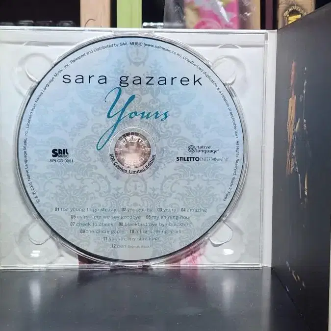 Sara gazarek 사라 가자렉 CD (수입) 500장 한정. 디지팩