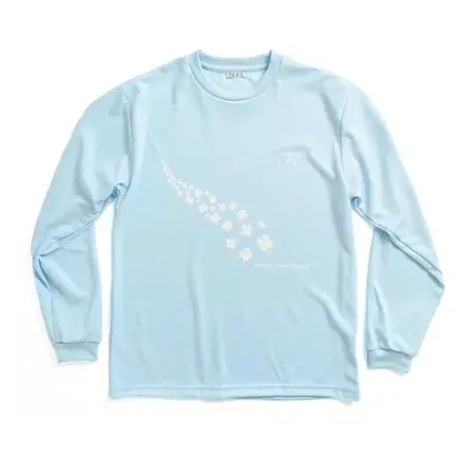 샵페어리 lucky squad long top (blue)