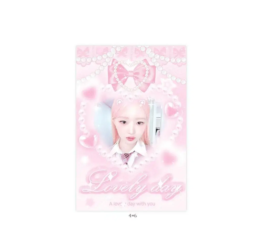 아이브 IVE 레이 프리쿠라 도무송