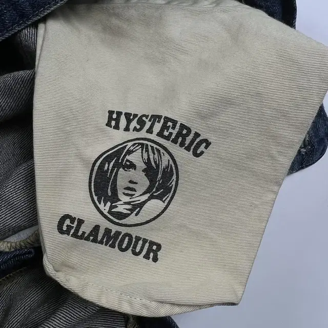 Hystreic Glamour 히스테릭 글래머 사이드라인 데님팬츠