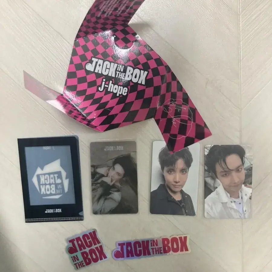 방탄 제이홉 호석 jack in the box 앨범 포카