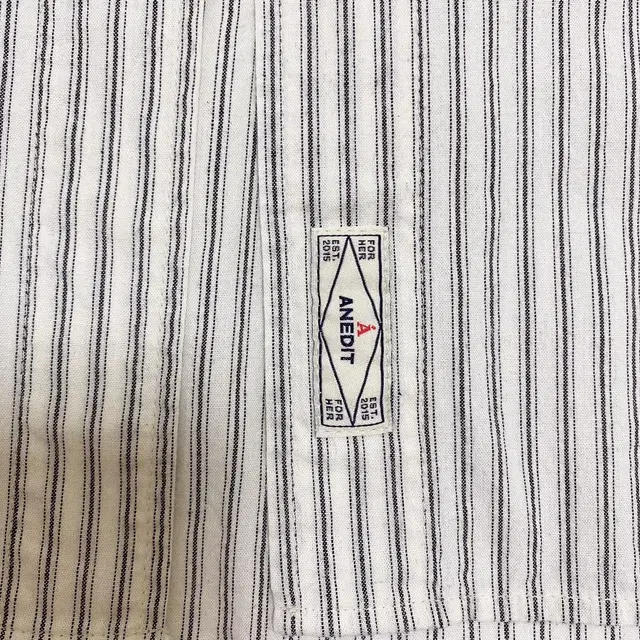 언에디트 Stripe Daily Shirt