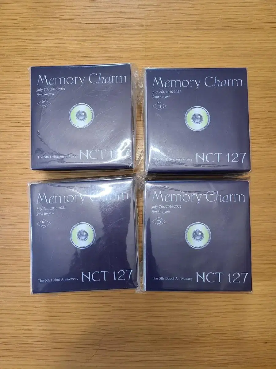 Unsealed nct 127 5th Anniversary Memory Charm haechan doyoung WTS below original price