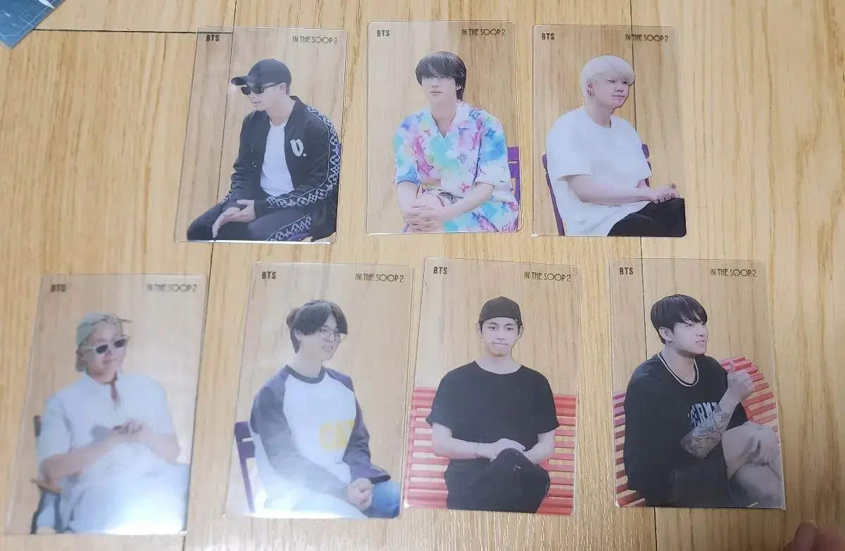 BTS In the Forest Transparent Photocard