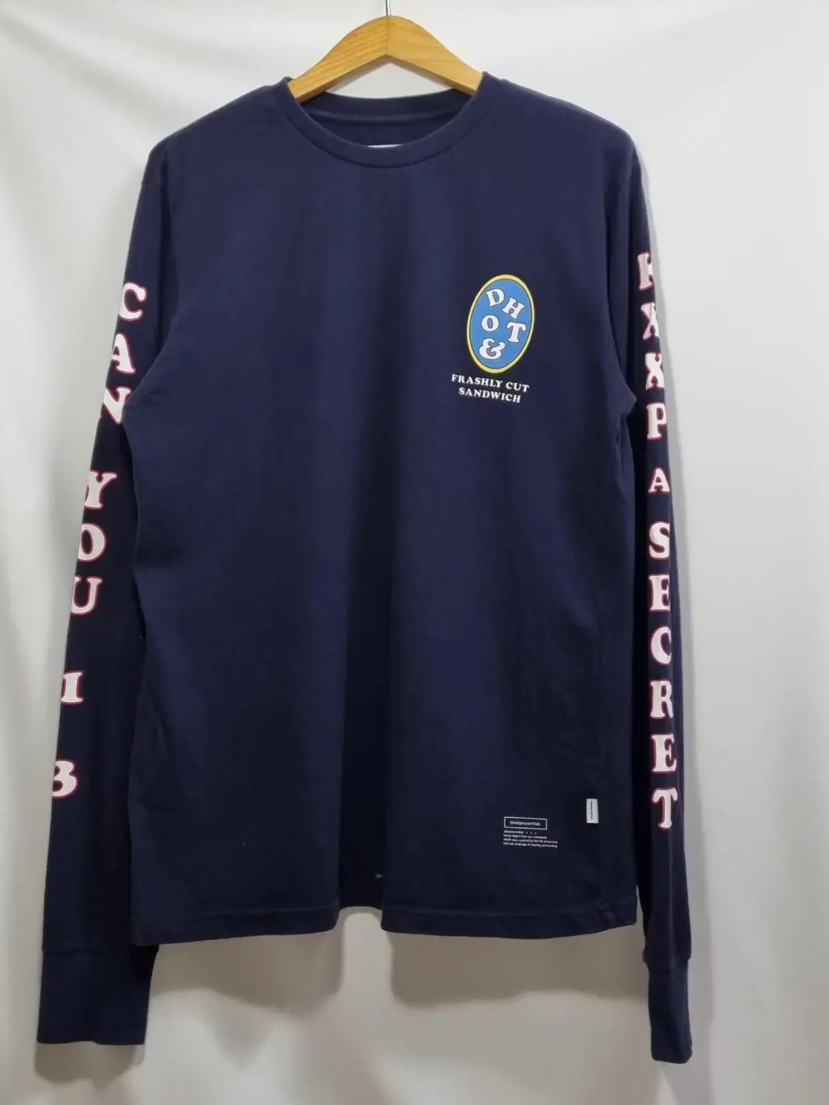 M(95) This Is Never Never That Navy Long Sleeve Tee