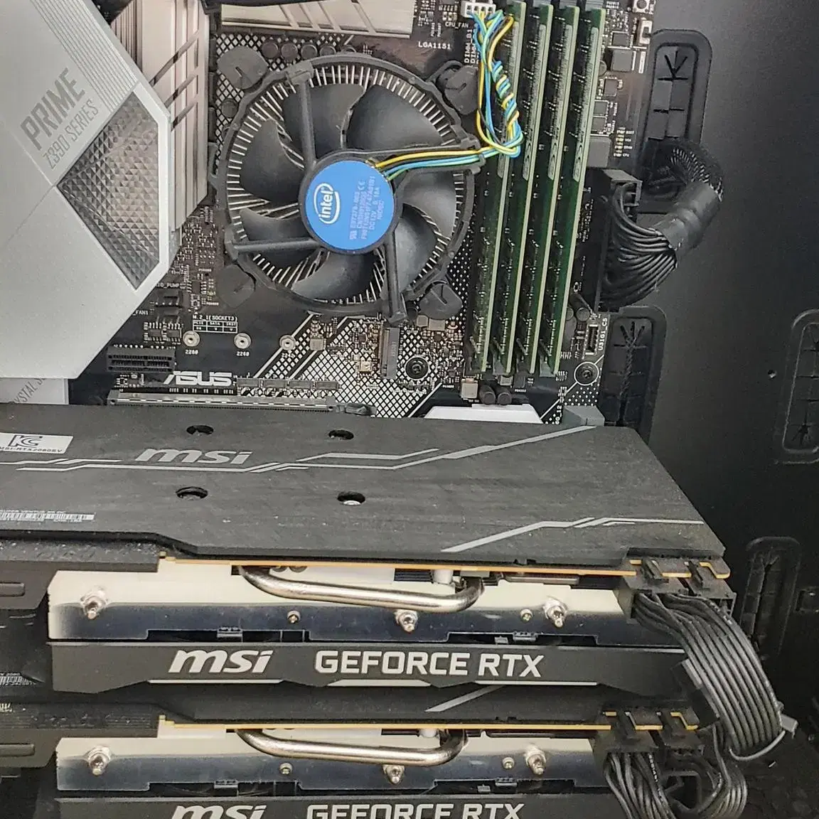 [네고가능] 딥러닝 컴퓨터 2GPU RTX 2080 SUPER