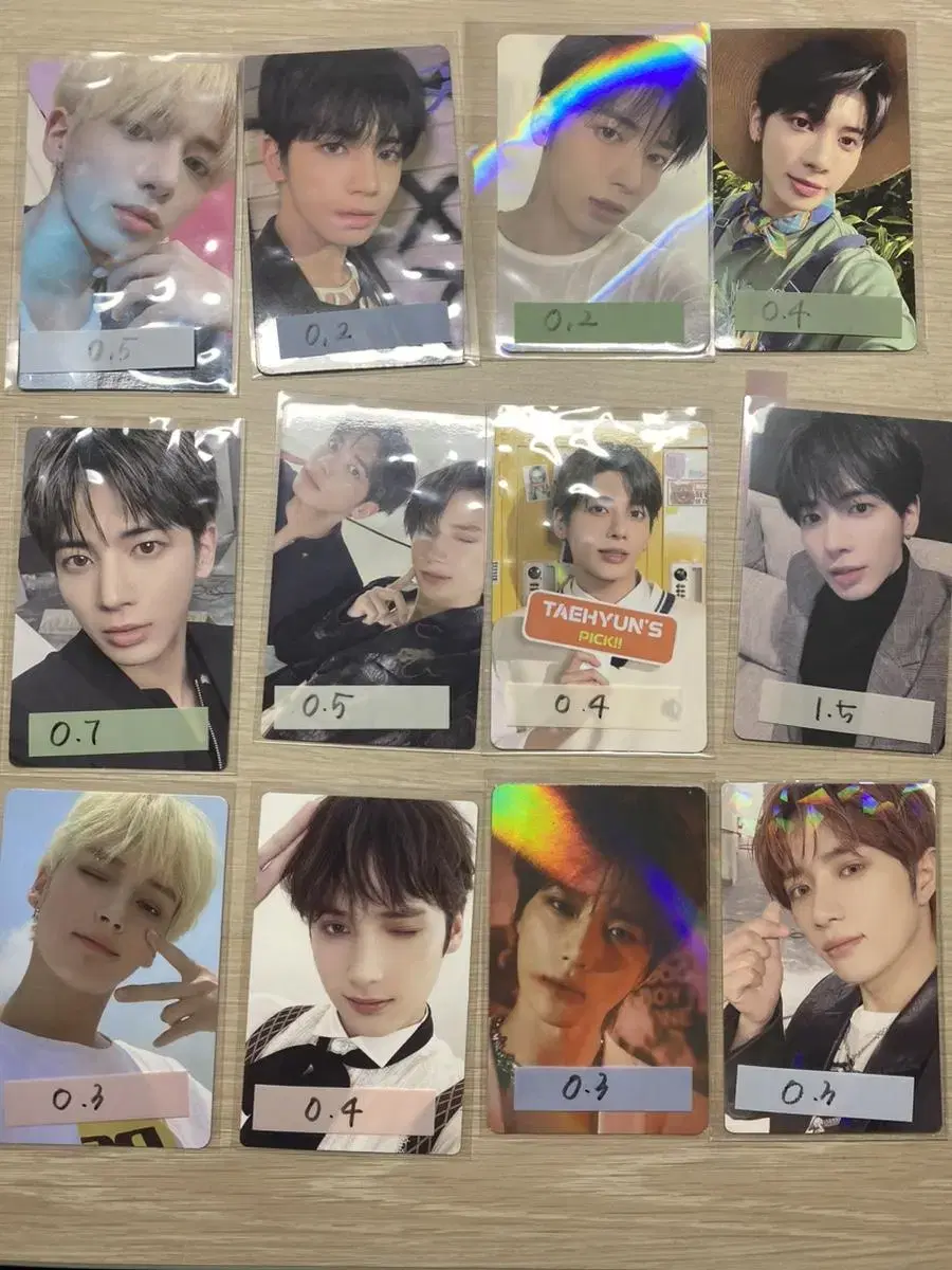 [price bomb] txt Takedown photocard bulk WTS