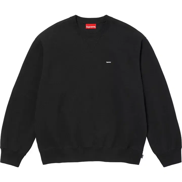 정품 S,M,L,XL 슈프림 스몰박스 크루넥 FW23 슈프림맨투맨 블랙