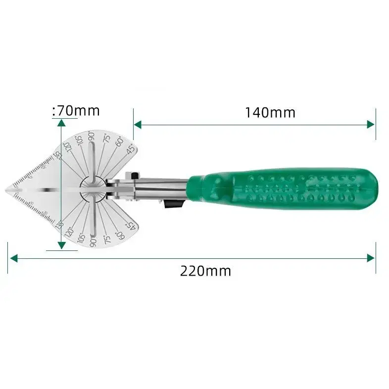 각도가위 함석가위 PVC가위 몰딩가위 G-420