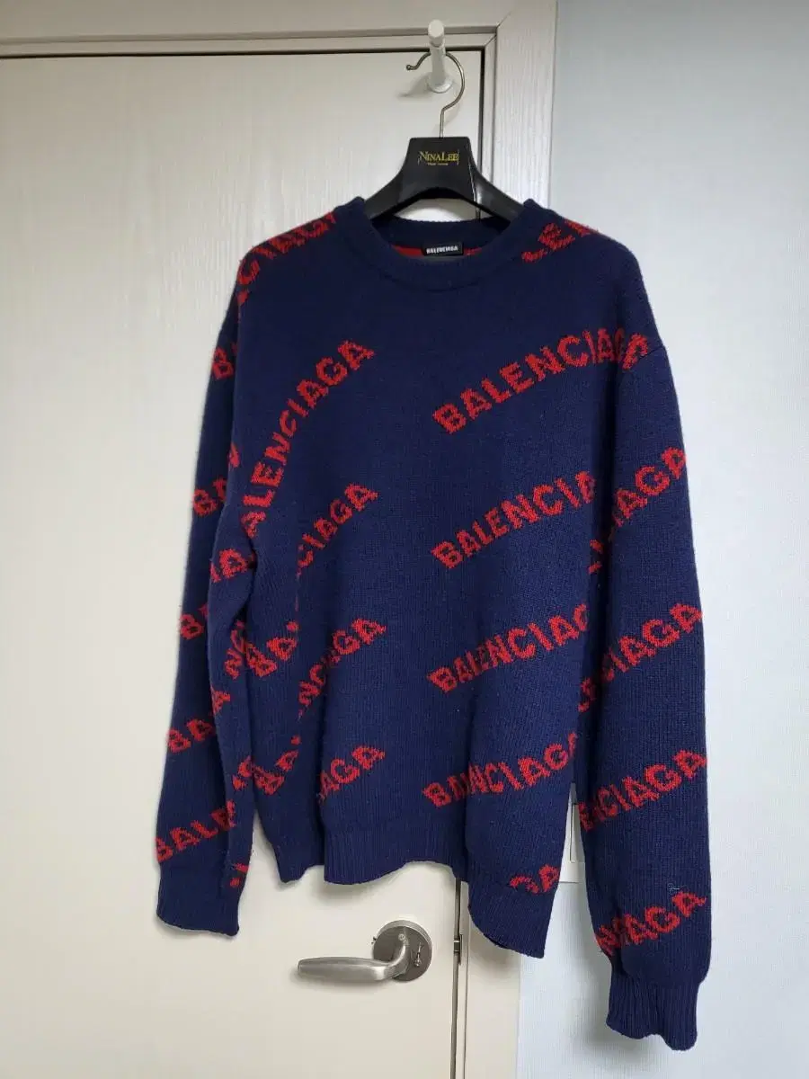 Balenciaga Multilogo Knit XL 105 in Department Store