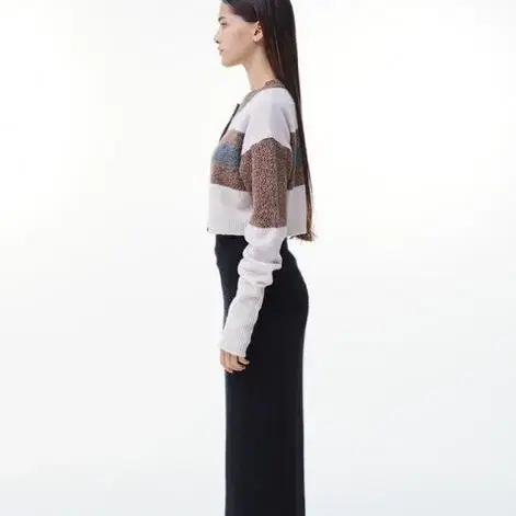 테이즈  raccoon knit pencil skirt