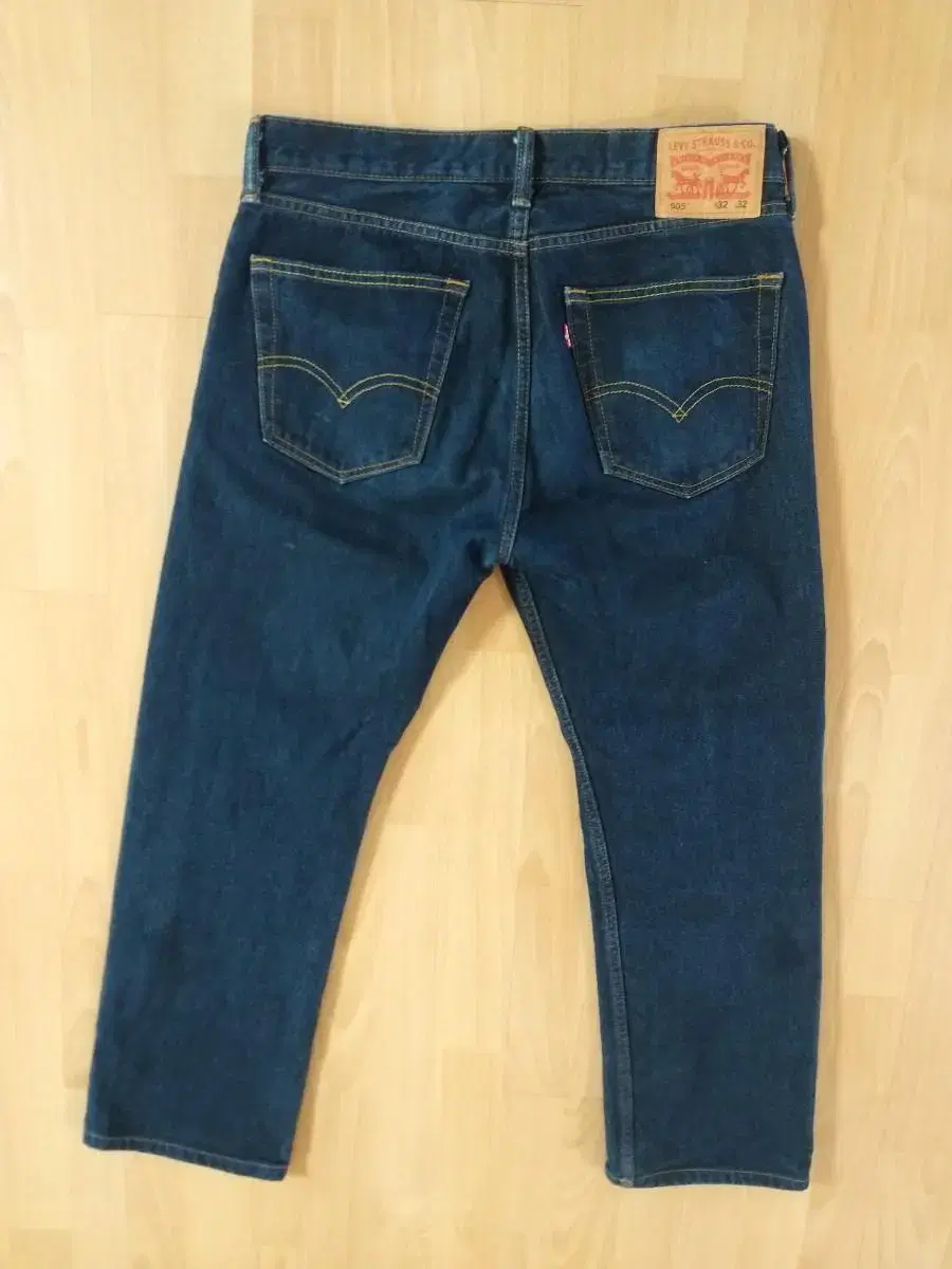 Men's Levi's 505 Straight Fit Jeans (jin blue 32)