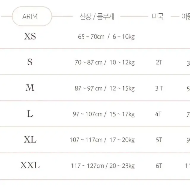 아림클로젯 M (3~4세 ) 여아 원피스