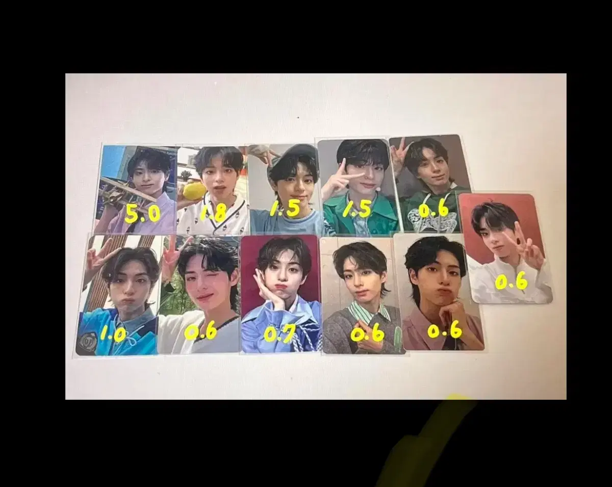 Enulable)The Wind jang hyounjoon broadcast unreleased photocard wts sells