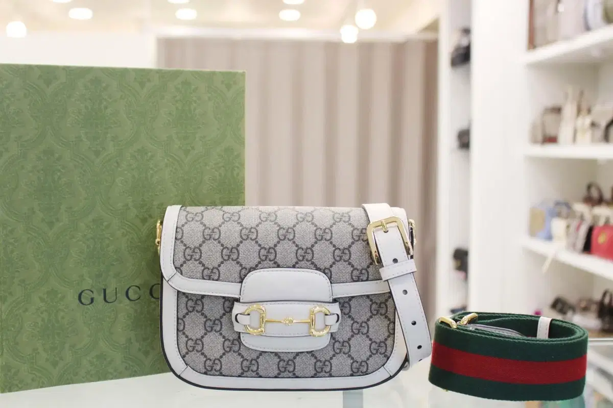 GUCCI Horsebit 1955 Mini Cross-Body Shoulder Bag 658574 Department store A+ grade