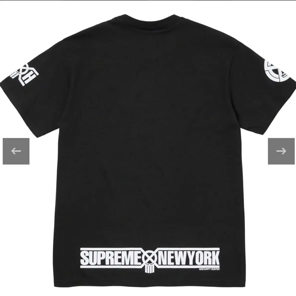 SUPREME 23 FW bounty hunter skull T