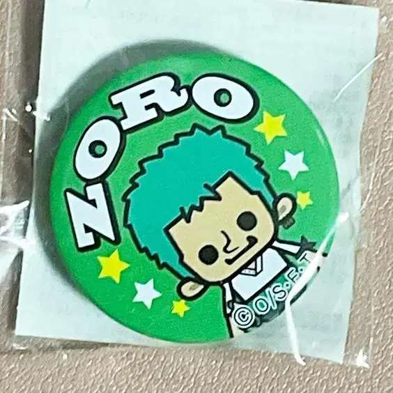 Unsealed ONEPIECE jo ro canbadge 3cm panson