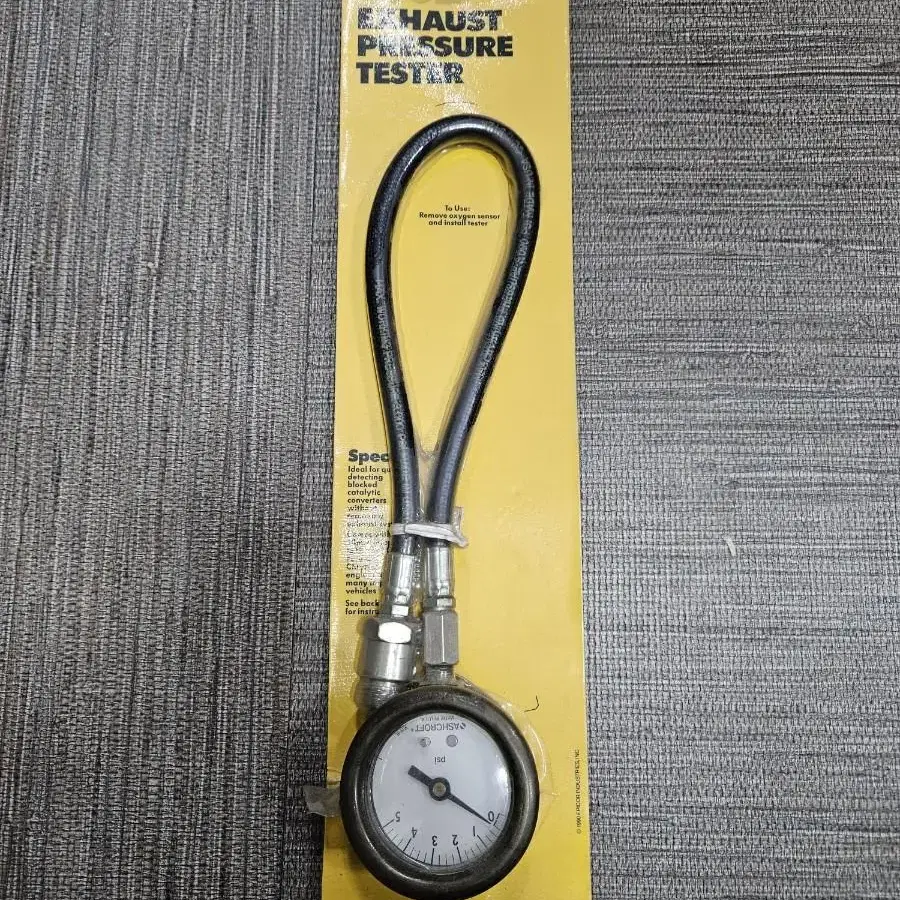 미국산 EXHAUST PRESSURE TESTER  72-791 자동차정