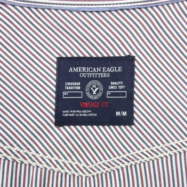 '아메리칸 이글(AMERICAN EAGLE)' 선염 드레스셔츠 M