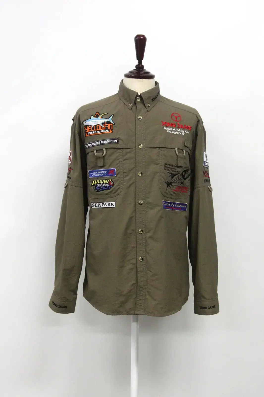 'YONG SUNG' Patch Military Shirt(105)