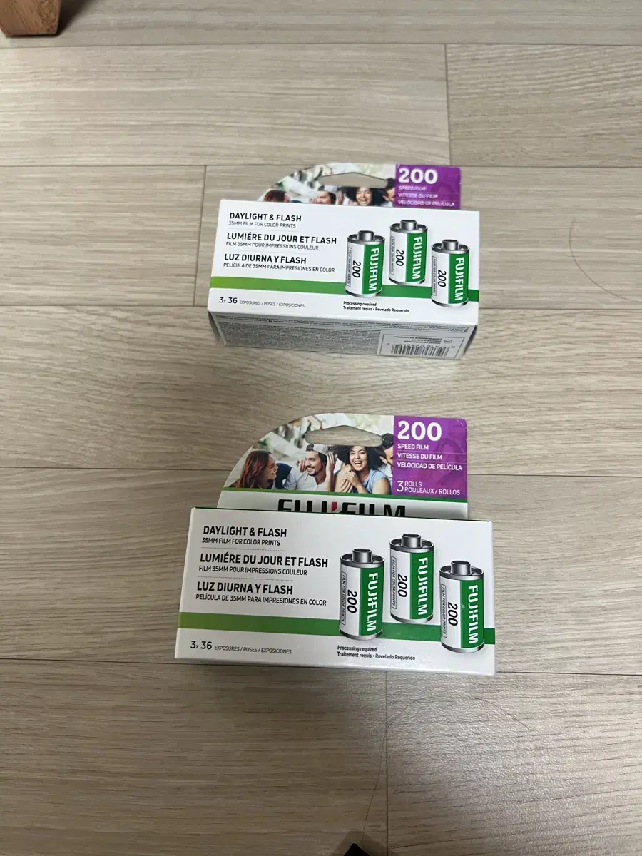 Fujifilm 200 Fujifilm C200 Film Follow-up 2-pack (6 rolls) in bulk