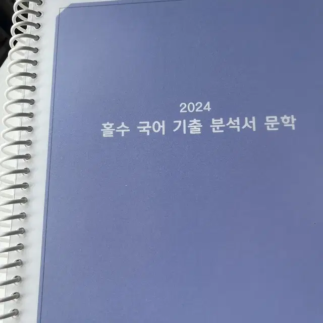 홀수 국어 기출 분석서 문학