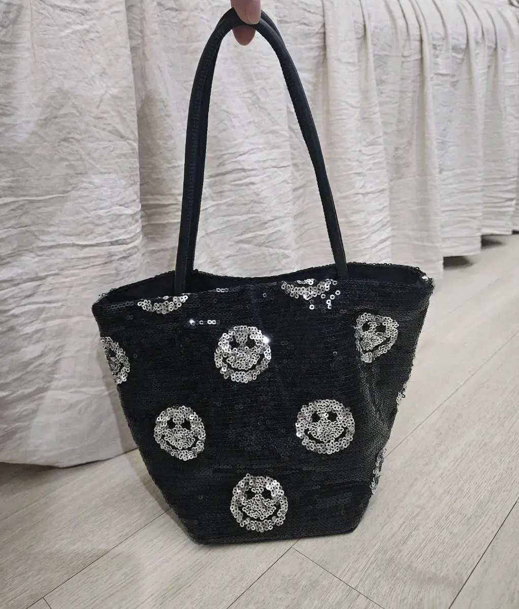 Beaded Chain Mini Dot Bag