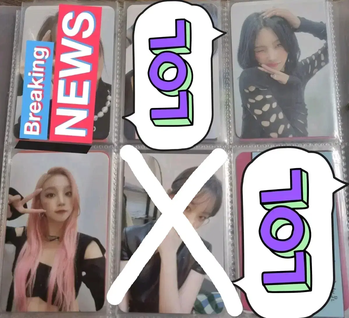(여자)아이들 톰보이 유큐브 모니터링 소연 우기 포카 포토카드 양도