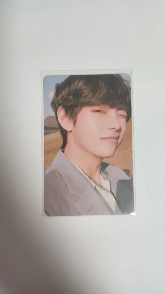 BTS bangtan Rubsell Tier Y Taehyung v photocard WTS