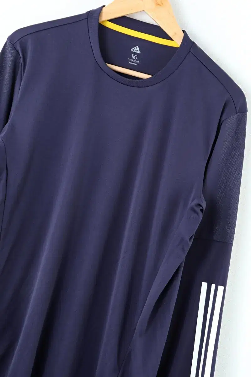 (XXL) Adidas Long Sleeve T-Shirt Functional Plain Navy EOVintage