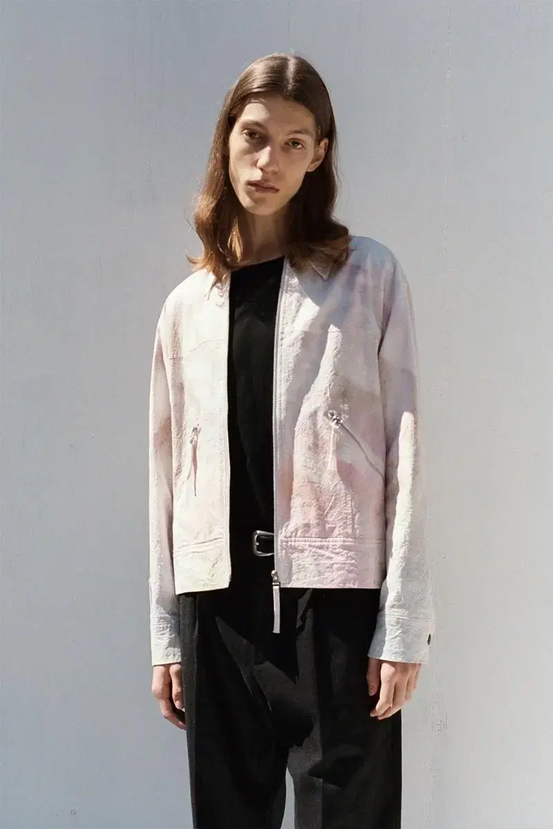 Lit SPRAY DYED BLOUSON JACKET