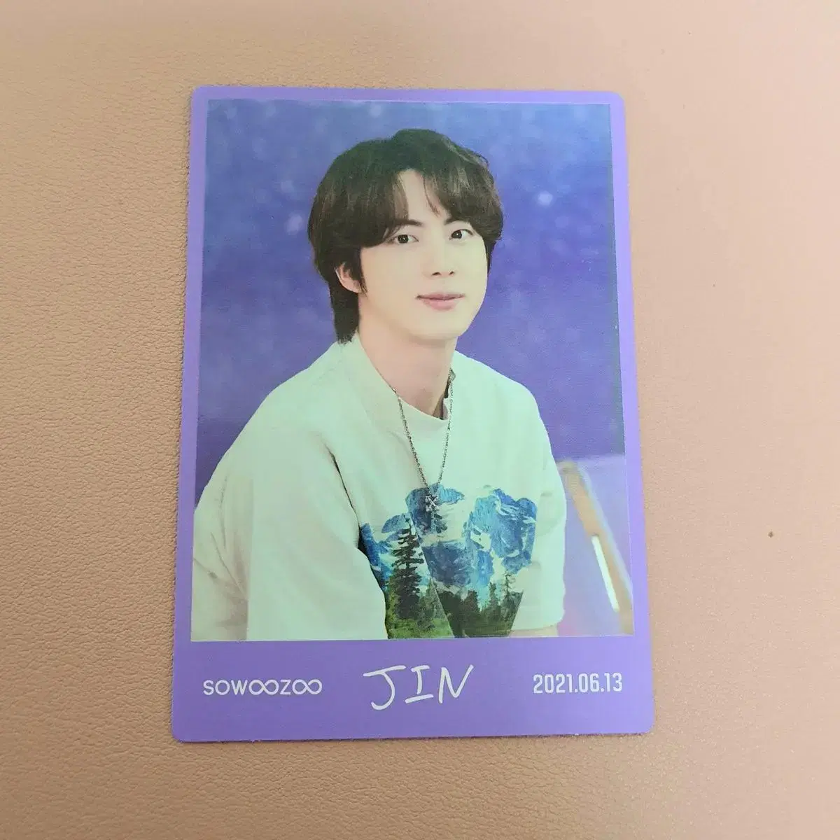 BTS microcosm photocard Photocard - jin Seokjin