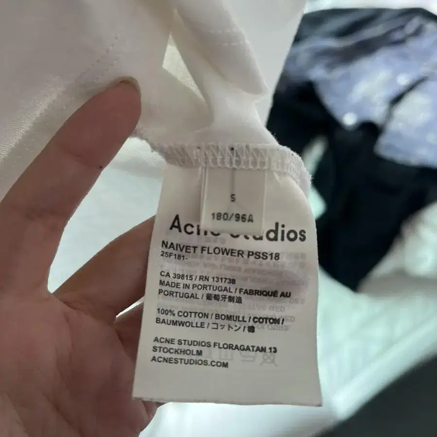 Acne Studios 18ss t-shirt