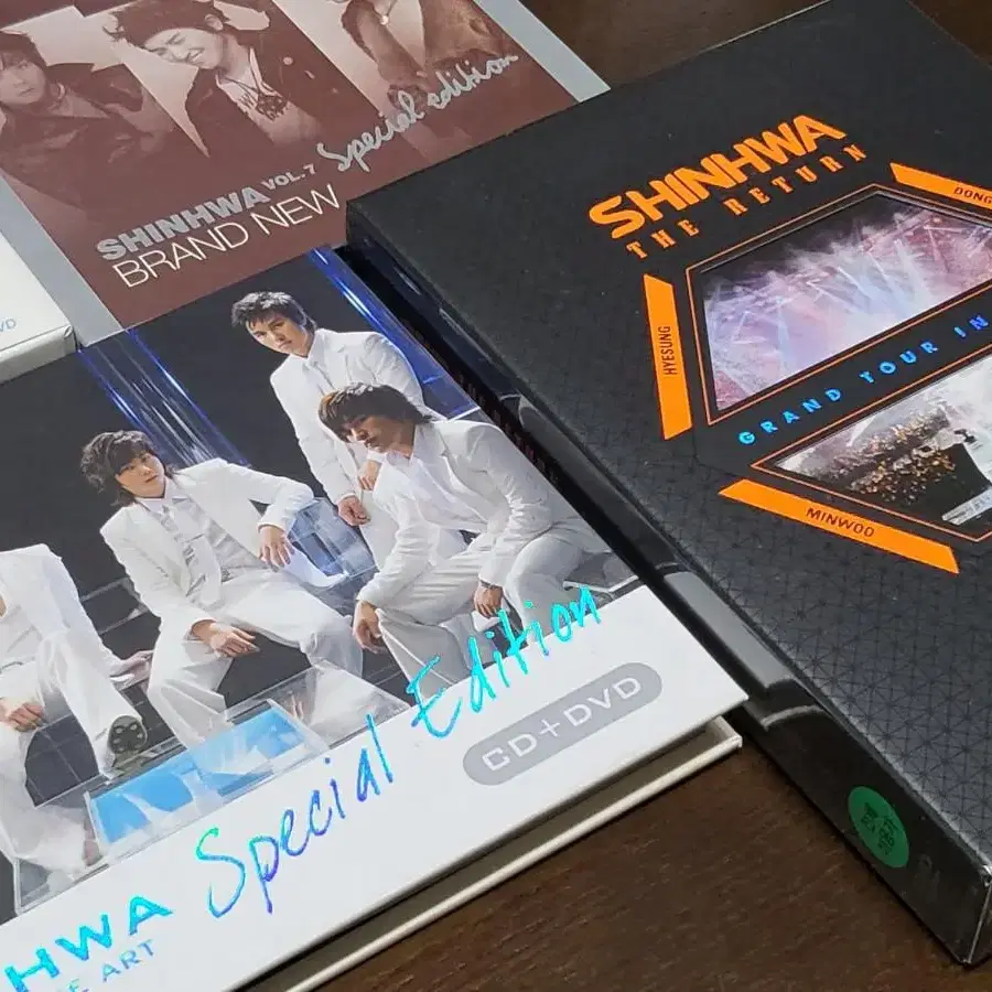 신화 앨범 9집 10집 11집 12집 스토리 북 콘서트 dvd 등등