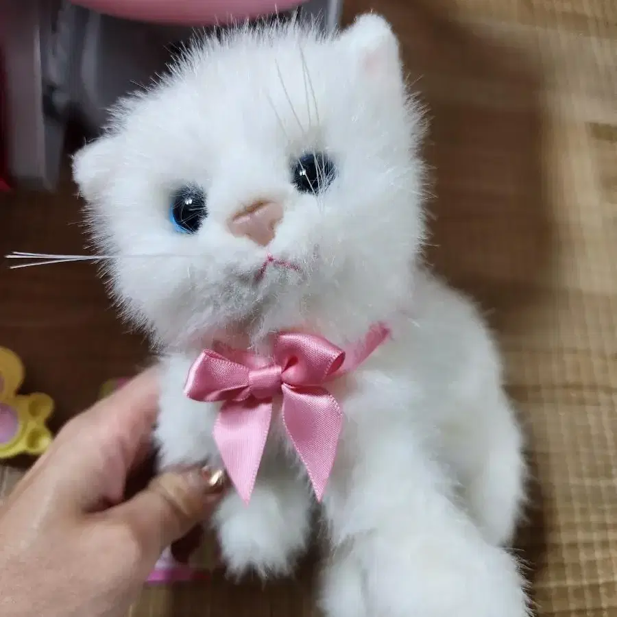 아기 고양이 냥이, 아기 강아지 포미 유모차 장난감 인형