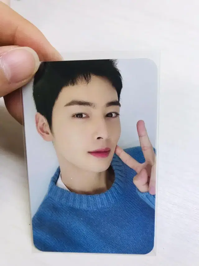 아스트로 차은우 시그 포카