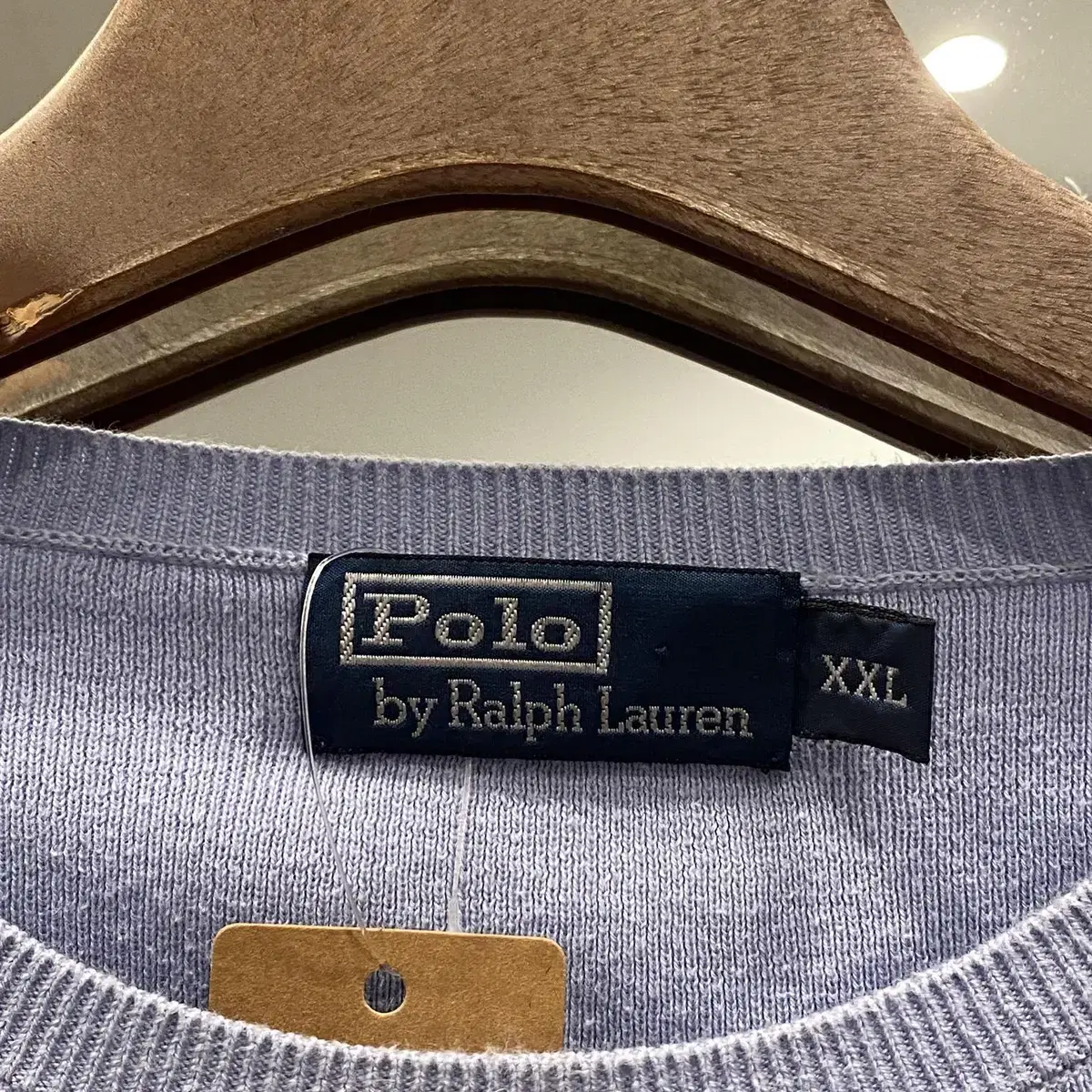 Polo ralph lauren 폴로 랄프로렌 브이넥 니트 (blue)